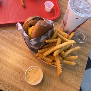 Sno-white Drive-In - Cowboy Western bacon cheese burger basket. - Burgers Near Me - Oakdale, California Sno-white Drive-In - Cowboy Western bacon cheese burger basket. - Burgers Near Me - Oakdale, California
