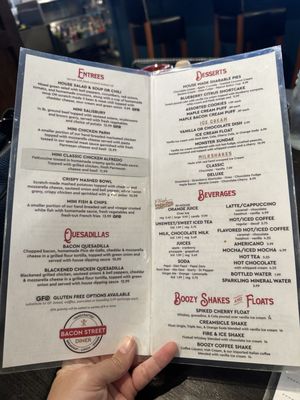 Menu photo 4 Bacon Street Diner Clearwater, FL