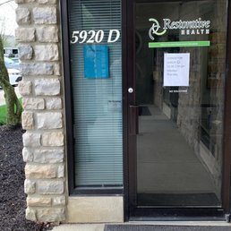 Exterior outside entrance of Restorative Health of Ohio - Welcome to Restorative Health of Ohio - Dublin, Ohio Exterior outside entrance of Restorative Health of Ohio - Welcome to Restorative Health of Ohio - Dublin, Ohio