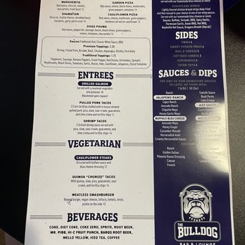 The Bulldog - Menu - Bars Near Me - Indianapolis, Indiana The Bulldog - Menu - Bars Near Me - Indianapolis, Indiana