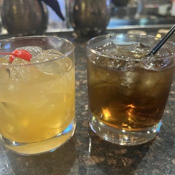 Copper Creek Restaurant - Abilene - Amaretto sour and whiskey and coke - Steakhouses Near Me - Abilene, Texas