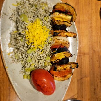 Rumi's Kitchen - Vegetable Kabob abd Bhagali Polo - Persian/Iranian Near Me - Alpharetta, Georgia Rumi's Kitchen - Vegetable Kabob abd Bhagali Polo - Persian/Iranian Near Me - Alpharetta, Georgia