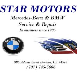 Star Motors - card