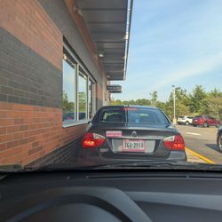 McDonald's - Exceedingly long drive-thru line