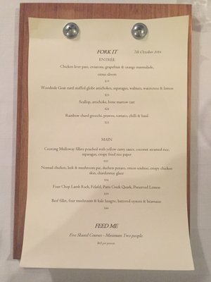 Menu photo 2 The Olfactory Inn Strathalbyn, SA