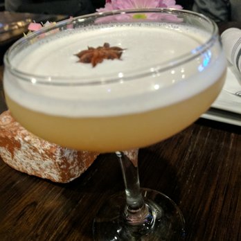 Bosscat Kitchen & Libations - Chai Sour - New American Near Me - Irvine, California Bosscat Kitchen & Libations - Chai Sour - New American Near Me - Irvine, California