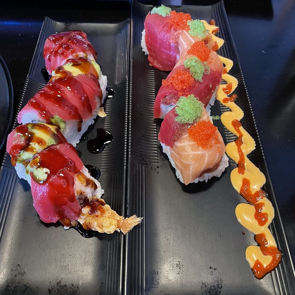 Happy Bento - Playboy roll and Sunset roll - Sushi Bars Near Me - Puyallup, Washington