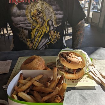 Burger Fi - Waygu beef and brisket burger... And Eddie. - Burgers Near Me - Leesburg, Virginia