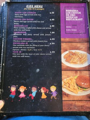 Menu photo 3 Birrieria Los Chivos De Oro Fort Worth, TX