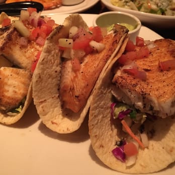 Outback Steakhouse - Fish tacos... so much fish!  Delicious! - Steakhouses Near Me - Southington, Connecticut