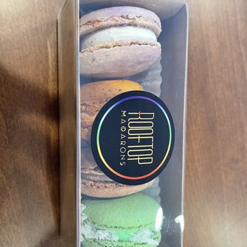 Rooftop Macarons - 4 macaron gift box - Macarons Near Me - Sacramento, California
