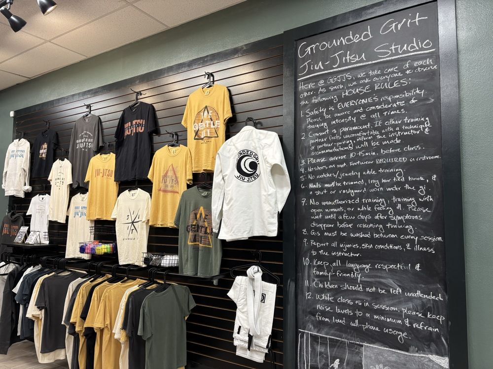 Grounded Grit Jiu-Jitsu Studio Logo