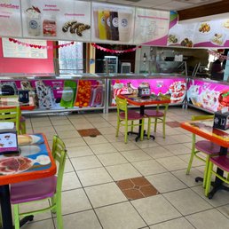 the interior of a restaurant