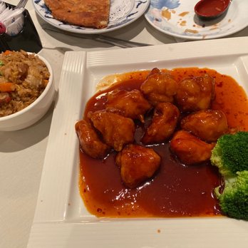 Empire Hunan - General Tso's with Roast Pork Fried Rice - Sushi Bars Near Me - Fair Lawn, New Jersey Empire Hunan - General Tso's with Roast Pork Fried Rice - Sushi Bars Near Me - Fair Lawn, New Jersey