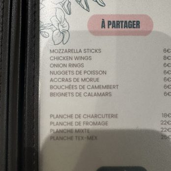 Big Ben Pub - Menu excerpt - Sports Bars Near Me - Neuilly Sur Seine, 92 Big Ben Pub - Menu excerpt - Sports Bars Near Me - Neuilly Sur Seine, 92