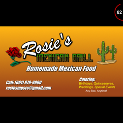 Rosie's Mexican Grill Catering - Best service ever. Fish tacos are the bomb!