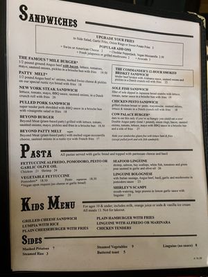 Menu photo 1 7 Mile House Brisbane, CA Menu photo 1 7 Mile House Brisbane, CA