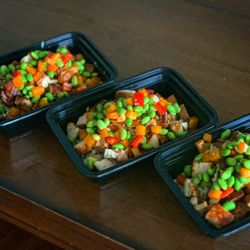 Kitchen Sink Cuisine - Sriracha Roasted Chicken & Coconut Lime Basmati