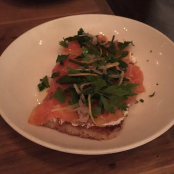The Optimist - Salmon toast - Seafood Near Me - Atlanta, Georgia The Optimist - Salmon toast - Seafood Near Me - Atlanta, Georgia