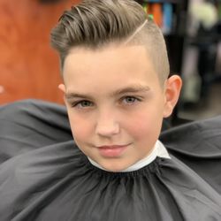 Shear Genius - Even the young guys got to look good. There self-esteem is so important at this age.