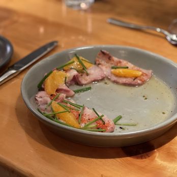 The Kitchen American Bistro - Hamachi crudo. - Bars Near Me - Boulder, Colorado