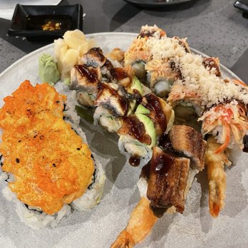 Ariake - Fairfax - Spicy scallop roll, dynamite roll & volcano roll - Japanese Near Me - Fairfax, Virginia Ariake - Fairfax - Spicy scallop roll, dynamite roll & volcano roll - Japanese Near Me - Fairfax, Virginia