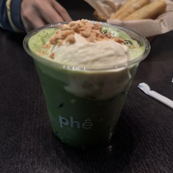 Phe - Matcha banana pudding - Coffee & Tea Near Me - Seattle, Washington Phe - Matcha banana pudding - Coffee & Tea Near Me - Seattle, Washington