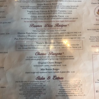 El Charro Cafe - Vegan stuff - Mexican Near Me - Tucson, Arizona