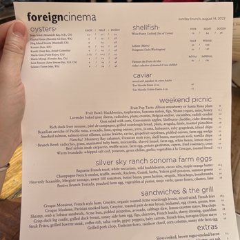 Foreign Cinema - Breakfast & Brunch Near Me - San Francisco, California Foreign Cinema - Breakfast & Brunch Near Me - San Francisco, California
