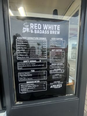 Menu photo 4 Red White and Badass Brew La Mesa, CA Menu photo 4 Red White and Badass Brew La Mesa, CA