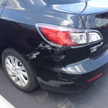 Main Street Collision - Before any work was done on my car - Auto Repair Near Me - Winter Garden, Florida