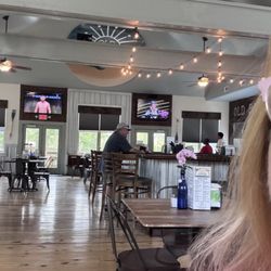 Old Blackwater Restaurant - Little River Marina & RV Park - Dining area.
