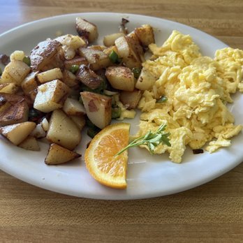 The Waffle Factory - Country potatoes, and scrambled eggs - Breakfast & Brunch Near Me - Escalon, California The Waffle Factory - Country potatoes, and scrambled eggs - Breakfast & Brunch Near Me - Escalon, California