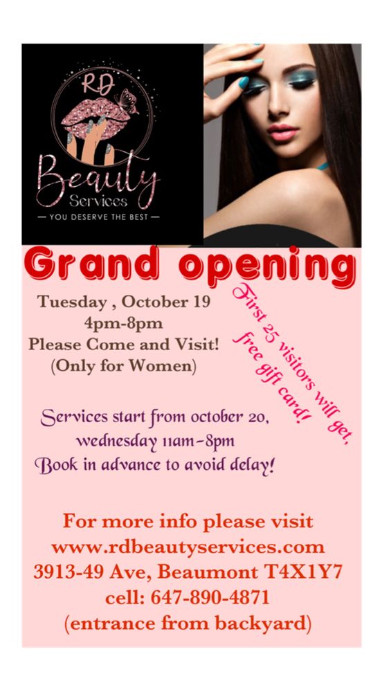 R.D. Beauty Services Logo