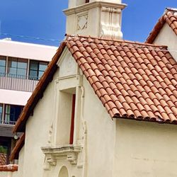 Congregational Church of La Jolla - Closeup facing north