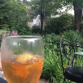 Cupcrazed Cafe & Restaurant - Our lovely view from the garden table 7/11/14 - Cafes Near Me - Blowing Rock, North Carolina