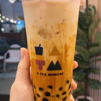 A Tea Moment - Brown Sugar Milk Tea - Bubble Tea Near Me - El Segundo, California