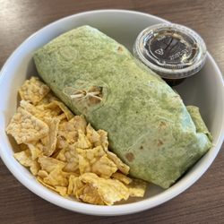 SweetLife Eatery - Sweet potato pecan wrap.