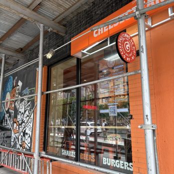 G's Cheesesteaks - Exterior (under scaffolding, 2026) - Cheesesteaks Near Me - New York, New York