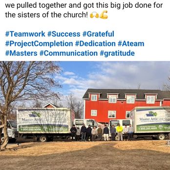 Master Attic - Our crew knocking out a massive church job in Bloomsbury, New Jersey - Insulation Installation Near Me - manchester, New Jersey