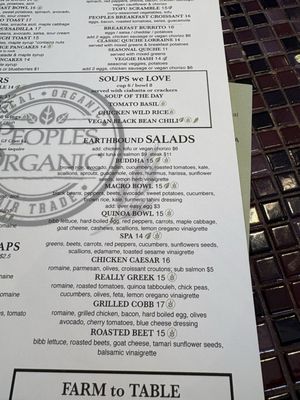 Menu photo 1 Peoples Organic Eden Prairie, MN