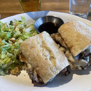 Doughbird - Prime Rib Dip w/side Caeser - Comfort Food Near Me - Tucson, Arizona