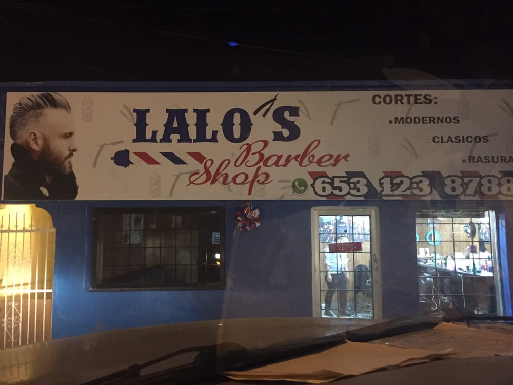 Lalo's Barbershop Logo