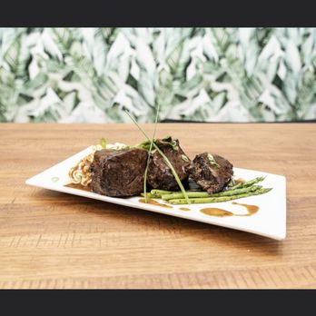 Rosie’s Ocean Gate - a plate of steak and asparagus - Seafood Near Me - Ocean Gate, New Jersey Rosie’s Ocean Gate - a plate of steak and asparagus - Seafood Near Me - Ocean Gate, New Jersey