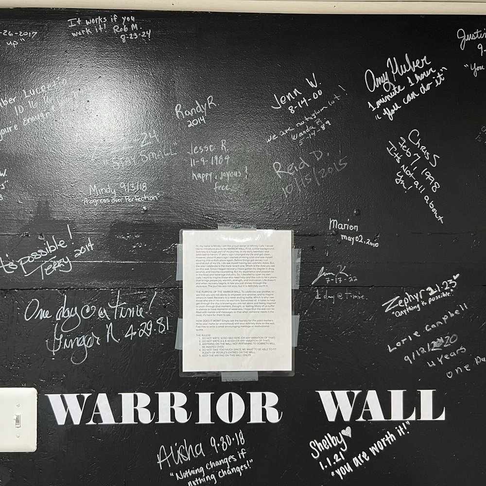 Affinity Cafe - Warrior Wall - Cafes Near Me - Chambersburg, Pennsylvania