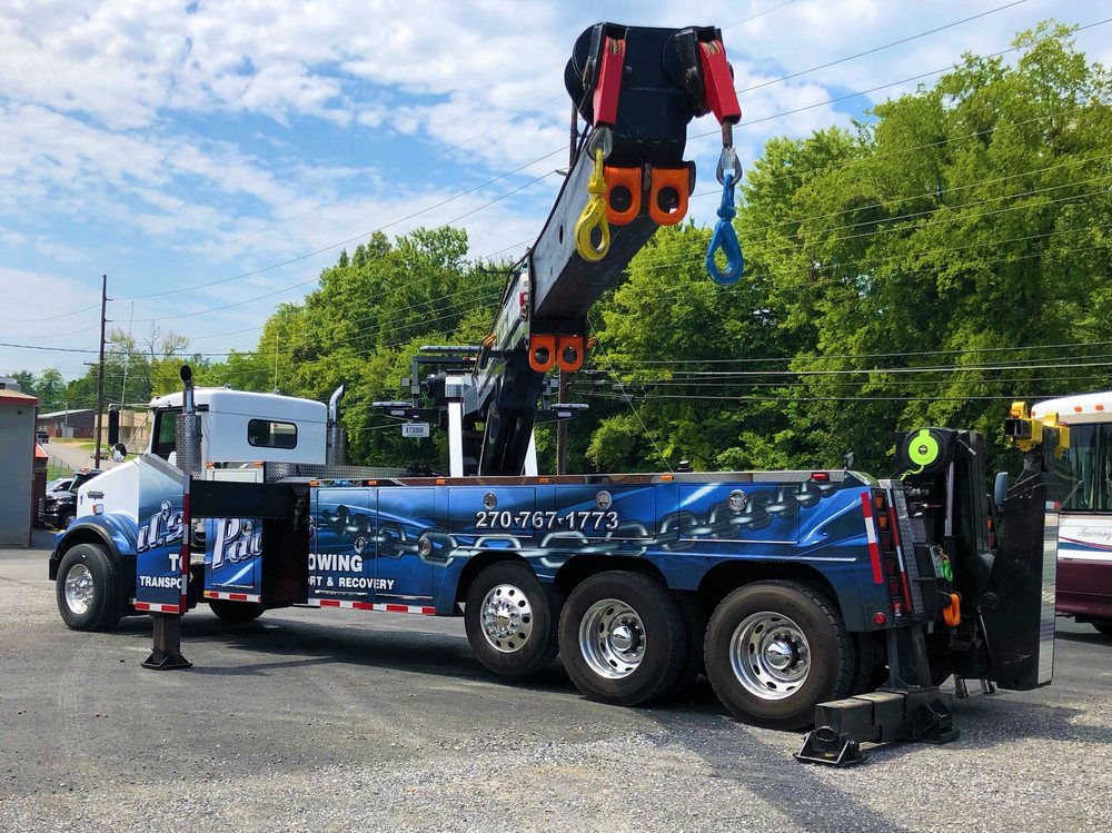 PAUL’S TOWING & RECOVERY Updated October 2024 614 N 4th St, Murray, Kentucky Towing