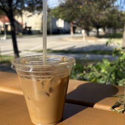 Peppermint Bark Iced Latte Peppermint Bark Iced Latte