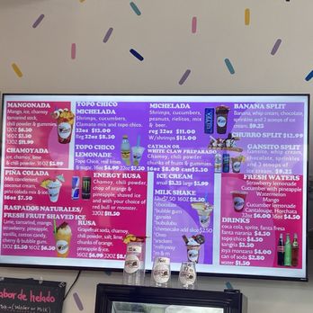 Koko’s Mexican Snacks - Menu - Ice Cream & Frozen Yogurt Near Me - Bastrop, Texas