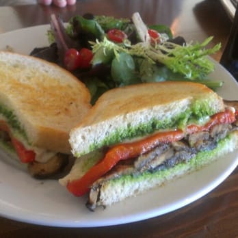 Tickle Tree Cafe - Eggplant sandwich - Cafes Near Me - La Crescenta, California