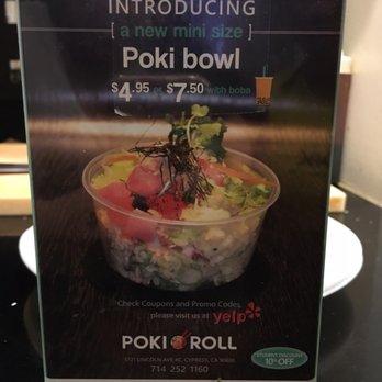 Poki Roll - Japanese Near Me - Cypress, California